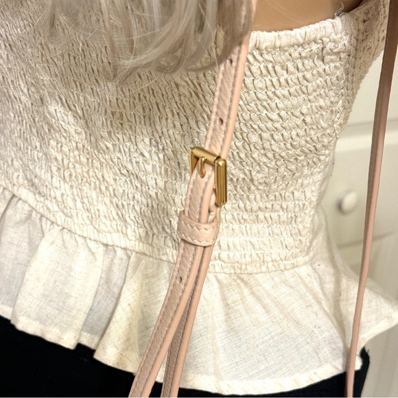 Tory Burch Britten Combo Pink Gold Crossbody - Picture 5 of 12